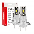ΛΑΜΠΕΣ LED H7 H-SERIES 9>18V 42W 6500K 3600lm +200% CSP LED AMiO - 2 TEM. Λάμπες Led
